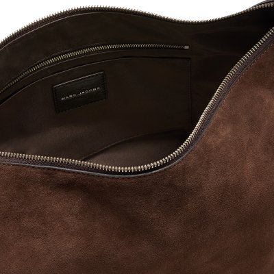 THE SCENE LARGE SHOULDER BAG IN SUEDE